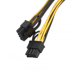 Adaptador PCI-E 6 pinos para 2x8 pinos PCI-E