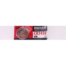 Pilha Lithium 3V CR2450  MAXELL